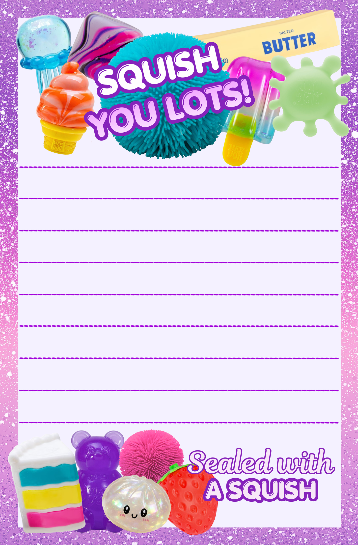 Sealed with a Squish - Stationery