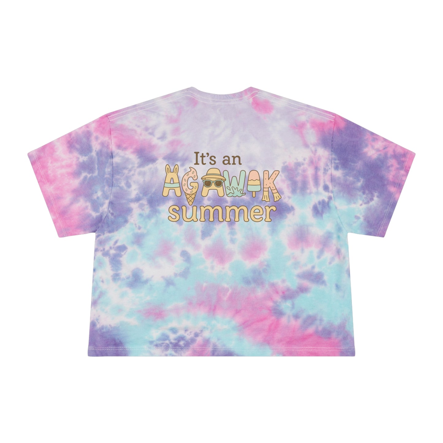 It's a CAMP summer - Labubu Cropped Shirt