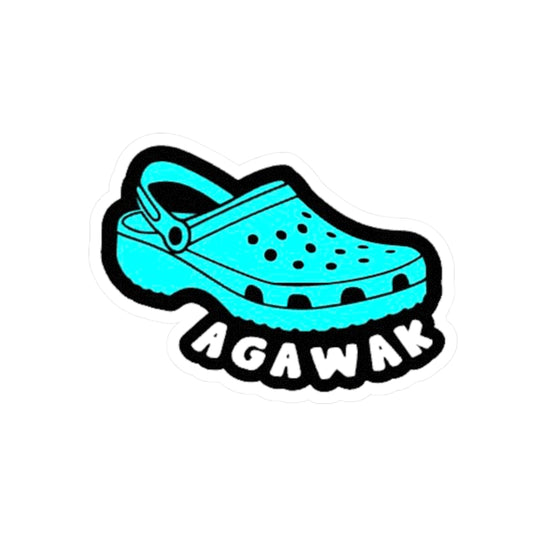 Camp Agawak Croc (Vinyl Sticker)