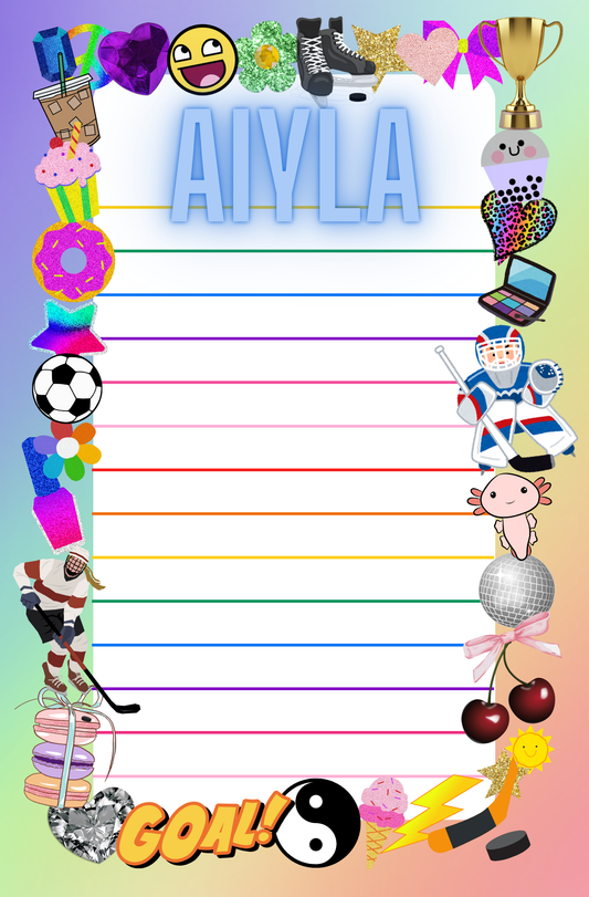 My Favorite Things - Stationery