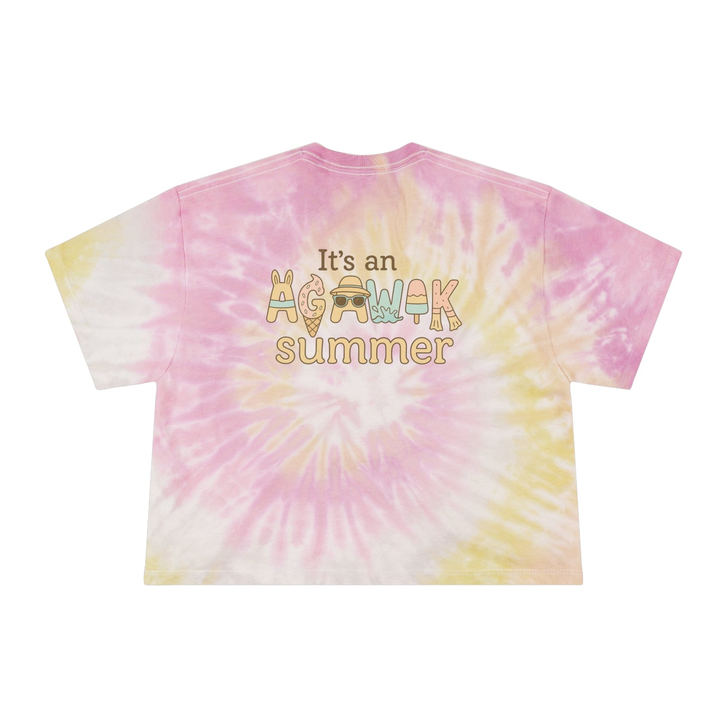 It's a CAMP summer - Labubu Cropped Shirt