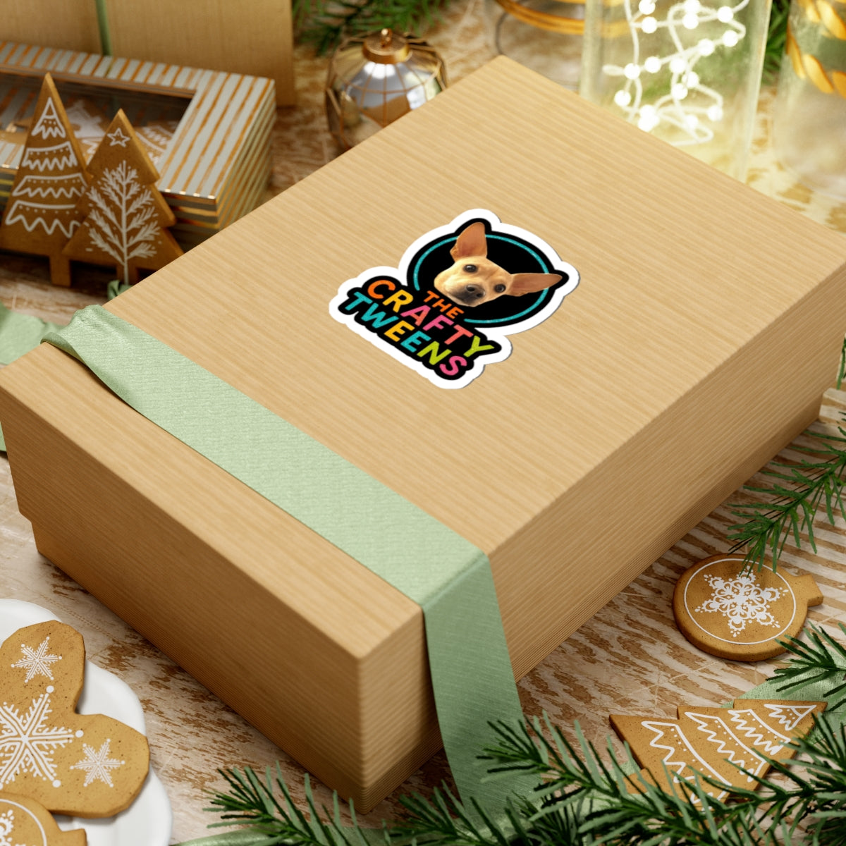 The Crafty Tweens Logo (Vinyl Sticker) - FOR CHARITY!!!