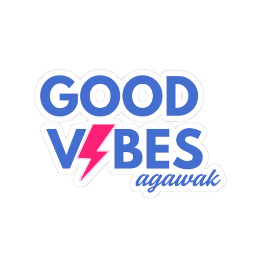 Camp Agawak Good Vibes (Vinyl Sticker)
