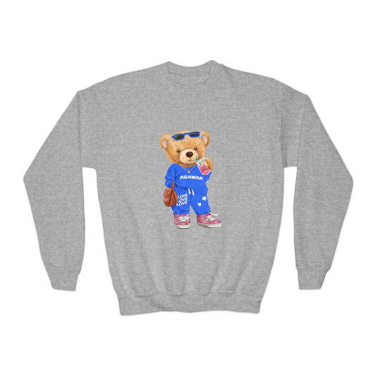Cute Camp Bear Crewneck (any camp or color)