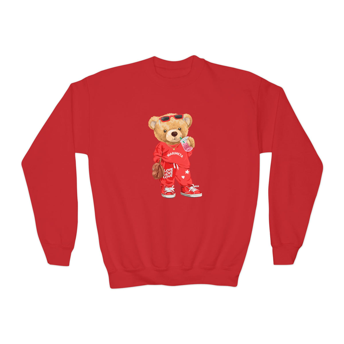 Cute Camp Bear Crewneck (any camp or color)