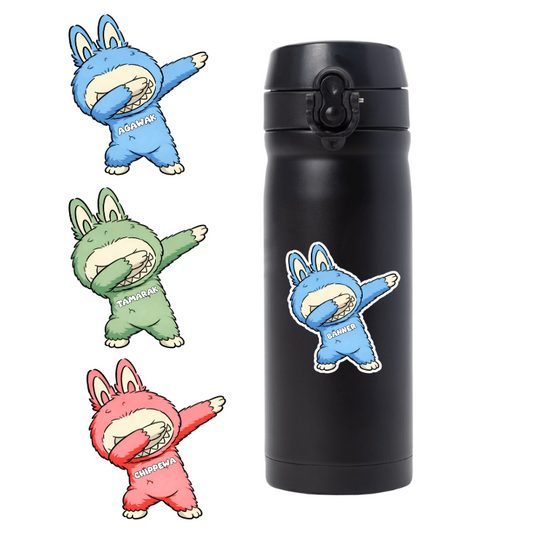 Labubu Dabbing (Vinyl Sticker)