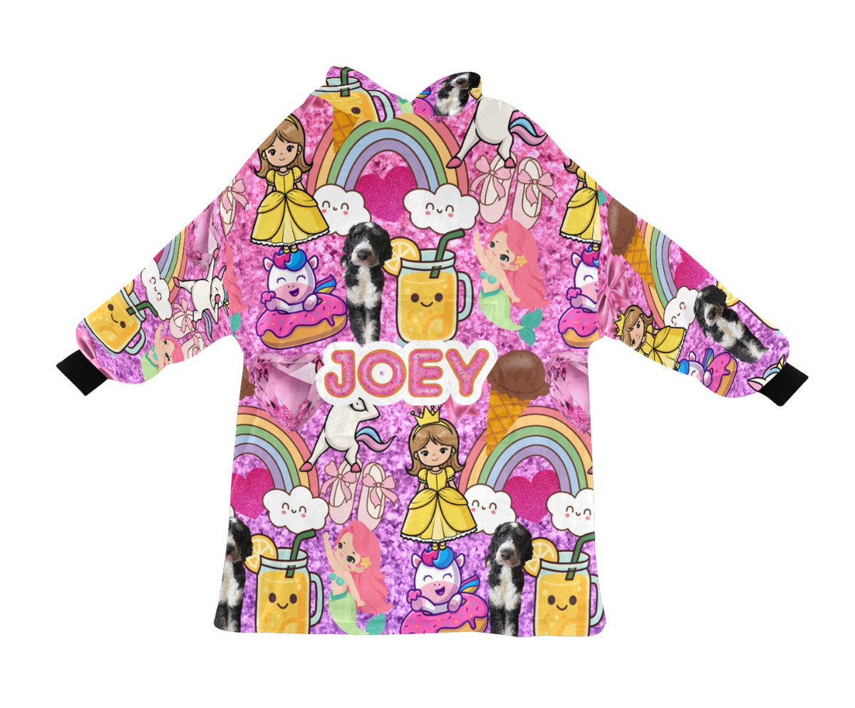 My Favorite Things - Custom Blanket Hoodie