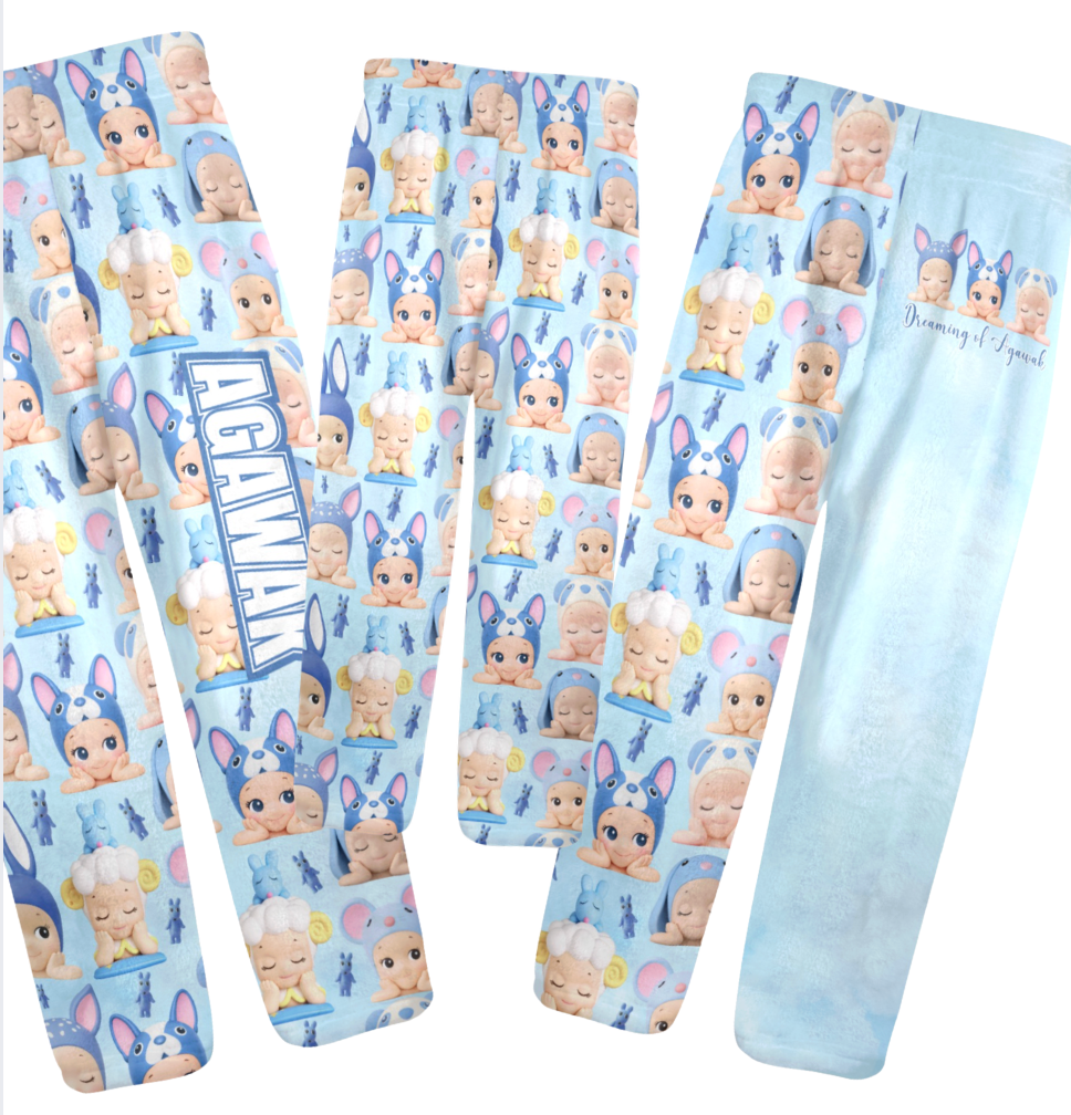 Dreaming of Camp Sonny Fuzzy Pants (any camp/school/color)
